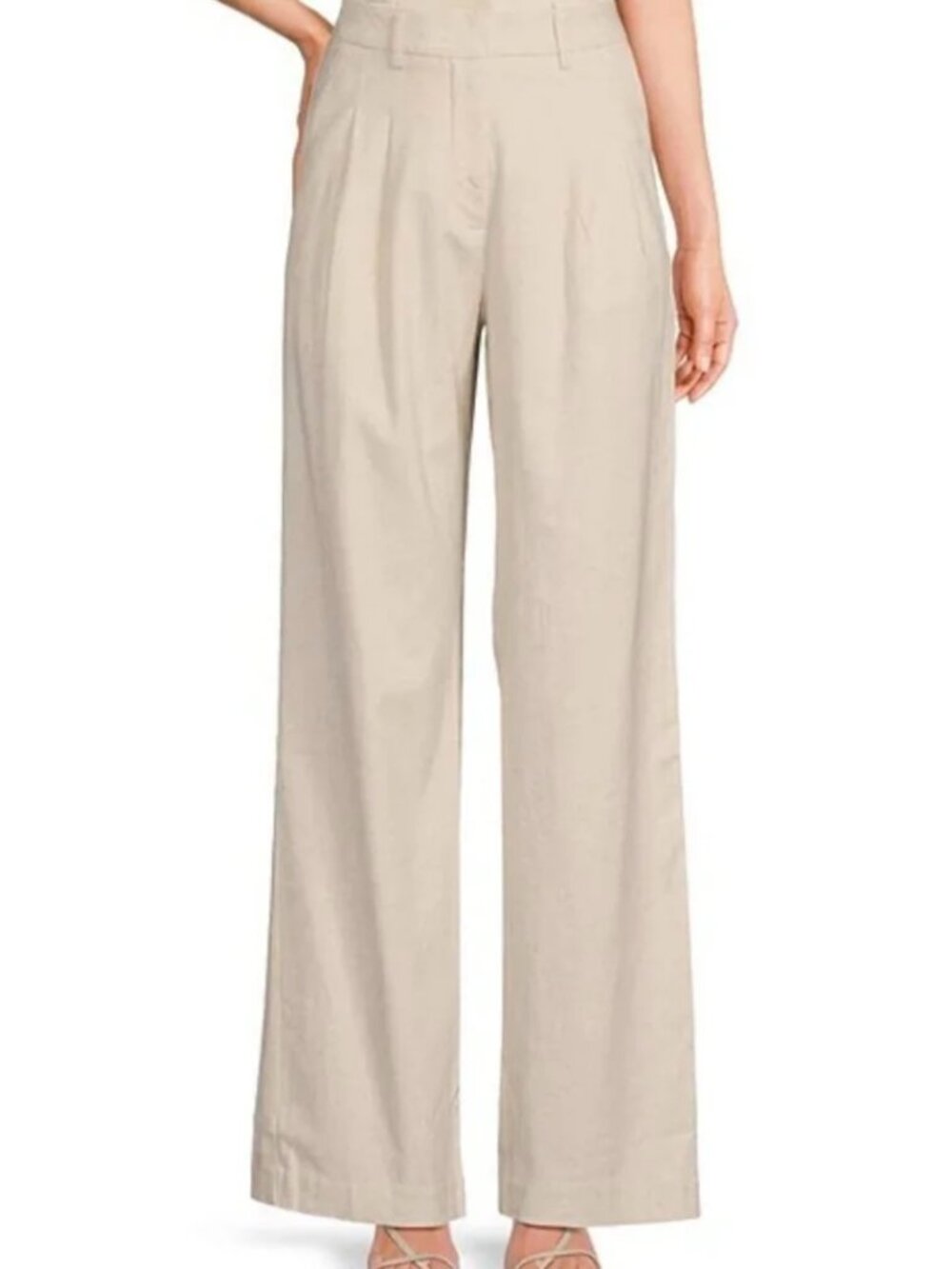 Lucy Paris Linen Trouser, Size M